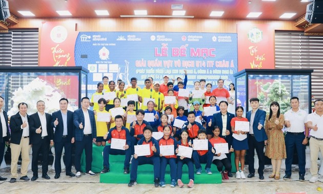 Vietnam geht in die Finalrunde der U14-Tennis-Asienmeisterschaft ITF
