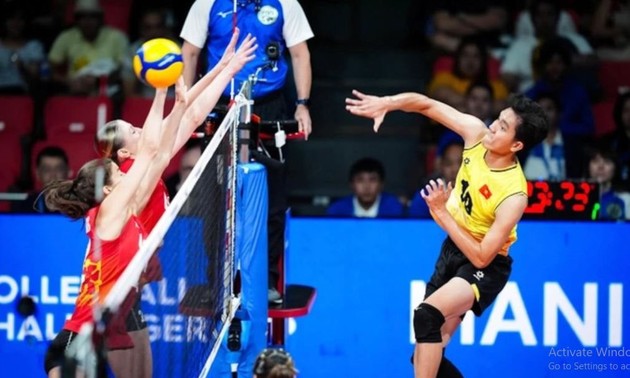 Bich Tuyen gehört zur Liste der weltweit Volleyballspielerinnen mit schnellsten Aufschlägen