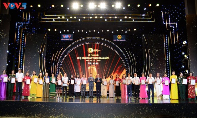 Abschluss des nationalen Radiofestivals: VOV5 gewinnt einen Goldpreis in der Kategorie „Live-Übertragung“