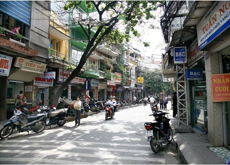河内独特的行业街——银行街