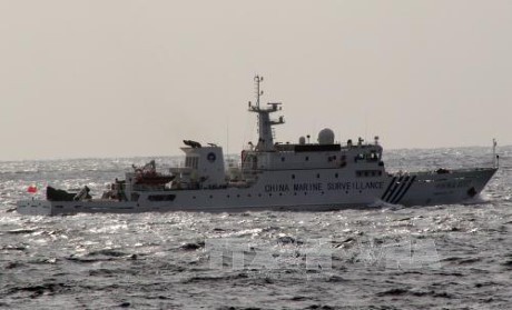 中国海警船进入与日本争议海域