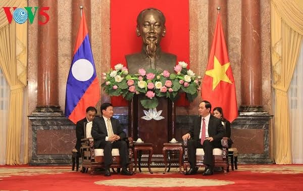 陈大光会见老挝政府总理通伦·西苏里