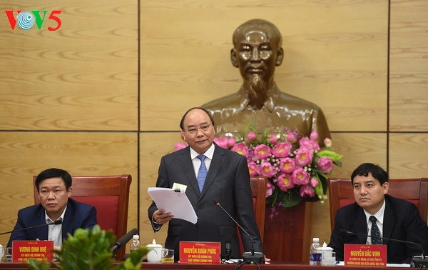 阮春福要求义安省2025年成为中等发展水平省份