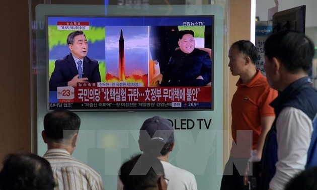国际社会反对并加强应对朝鲜试爆氢弹