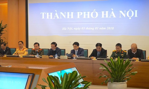 越南2017年交通安全秩序工作总结会议和2018交通安全年启动仪式举行
