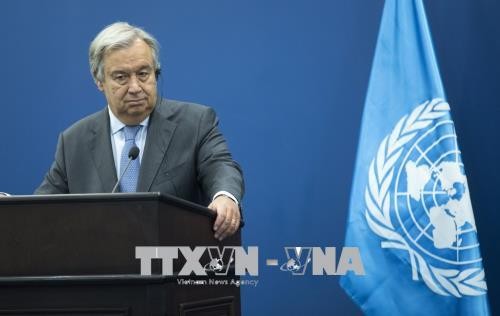 联合国秘书长对韩朝对话表示欢迎