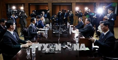 韩国希望朝韩首脑会晤发表朝鲜半岛无核化宣言