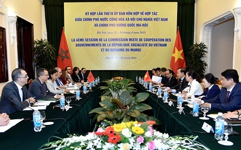 越南与摩洛哥联合委员会会议和政治磋商
