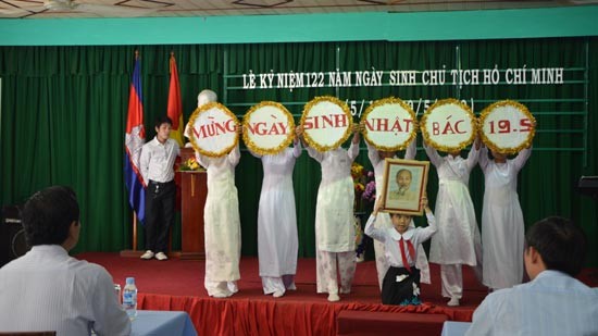 Feierlichkeiten zum 122. Geburtstag des Präsidenten Ho Chi Minh