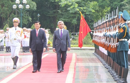 Armenischer Präsident zu Gast in Vietnam