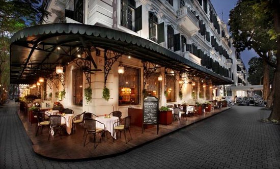 Luftschutzbunker im Hotel Sofitel Metropole Hanoi