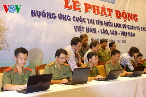 Wettbewerb über die Geschichte der Beziehungen zwischen Vietnam und Laos