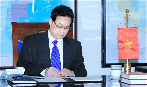 Neujahrsansprache des Premierministers Nguyen Tan Dung