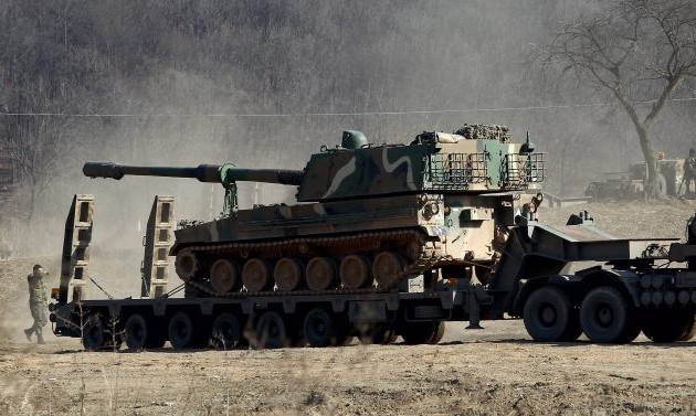 Südkorea und die USA führen gemeinsames Militärmanöver