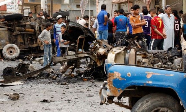 Bombenanschläge in Bagdad verursachen große Menschenschäden