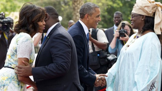 US-Präsident beginnt seinen Afrikabesuch
