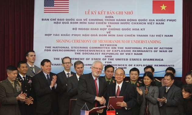 Vietnam und USA kooperieren bei der Beseitigung von Blindgängern und deren Folgen