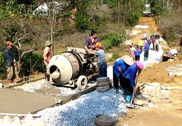 Solidarität zur Neugestaltung ländlicher Räume in der Gemeinde Na Hoi