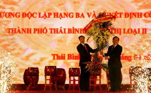 Thai Binh wird zur Stadt der Klasse II anerkannt