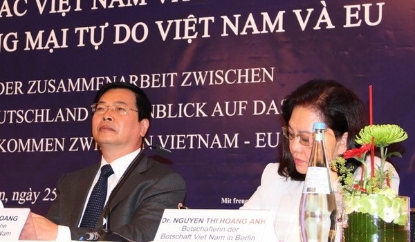Deutschland unterstützt einen baldigen Abschluss der FTA-Verhandlungen zwischen Vietnam und der EU