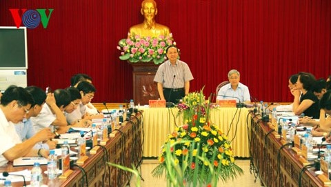 Leiter der Personalabteilung der Partei To Huy Rua macht Dienstreise nach Yen Bai