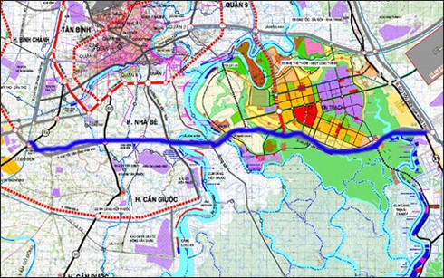 Premierminister Nguyen Tan Dung startet das Bauprojekt der Autobahn Ben Luc-Long Thanh