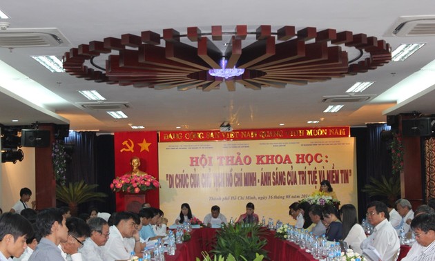 Seminar über Testament des Präsidenten Ho Chi Minh
