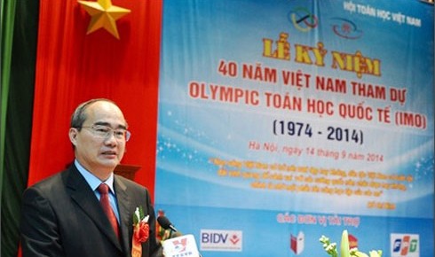40 Jahre Beteiligung Vietnams an internationaler Mathematik-Olympiade gefeiert