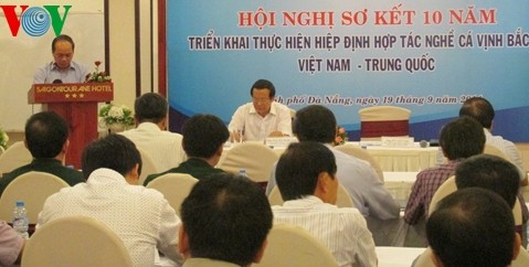 Zwischenbilanz der Umsetzung des Zusammenarbeitsabkommens in Fischerei zwischen Vietnam und China