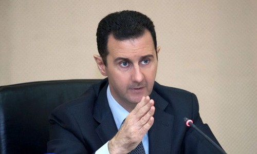 Syriens Präsident unterstützt internationale Beiträge zum Kampf gegen den Terror