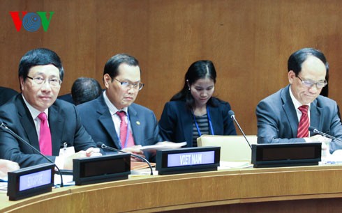 Aktivitäten des Vizepremier- und Außenministers Pham Binh Minh bei der UNO-Vollversammlung