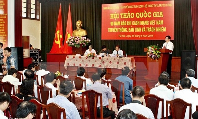 90 Jahre der Revolutionspresse Vietnams: Tradition, Fertigkeiten und Verantwortung