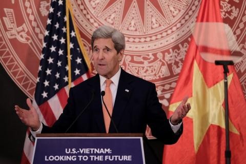 US-Außenminister John Kerry: USA und Vietnam richten sich auf Zukunft ein