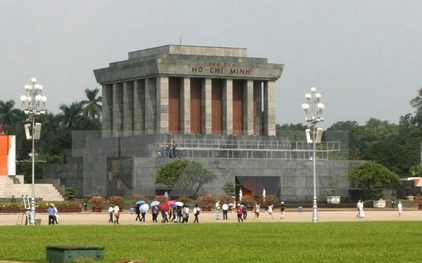 40. Jahrestag des Oberkommandos der Schutztruppen des Ho Chi Minh-Mausoleums