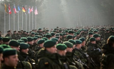 Nato führt umfangreiches Manöver in Lettland und Litauen durch