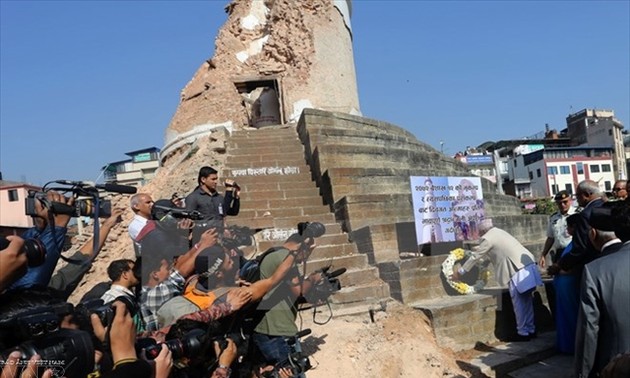 Nepal restauriert Kulturschätze ein Jahr nach dem Erdbeben