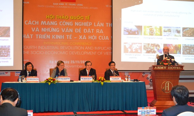 Seminar „Die vierte industrielle Revolution und Fragen für die Sozialwirtschaftsentwicklung Vietnams