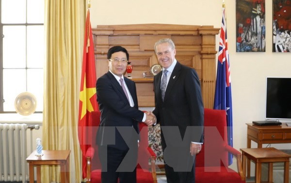 Vizepremierminister, Außenminister Pham Binh Minh besucht Neuseeland