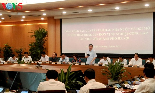 Hanoi hat die Restrukturierung des Verwaltungsapparats im Griff