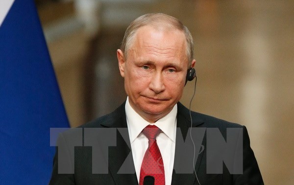 Russlands Präsident gibt international führenden Nachrichtenagenturen ein Interview 