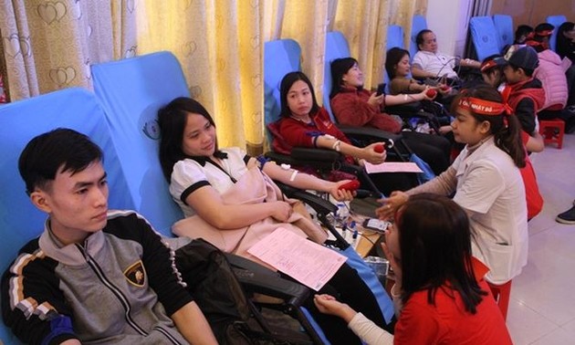 Provinzen organisieren den Blutspendentag 2018