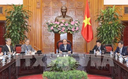 Premierminister Nguyen Xuan Phuc trifft Leiter des Verbands der Wirtschaftsorganisationen Japans