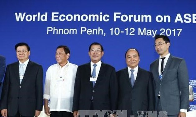 Vietnam empfängt eine Rekordzahl von Spitzenpolitikern für Weltwirtschaftsforum für ASEAN