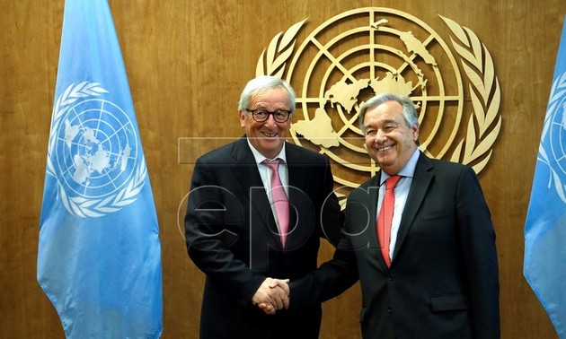 EU, AU und UNO verpflichten sich zu Förderung des Multilateralismus