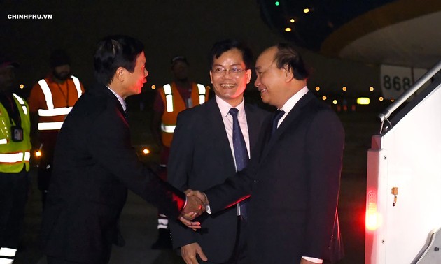 Premierminister Nguyen Xuan Phuc reist nach New York für die Generaldebatte der UN-Generalversammlung