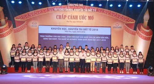 Lernförderung der Provinz Phu Tho 2018