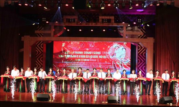 Das Theater für Quan Ho-Gesang in Bac Ninh eingeweiht