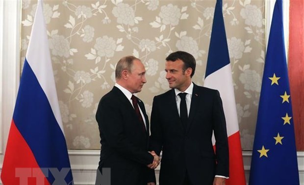 Russlands Präsident Putin besucht Frankreich