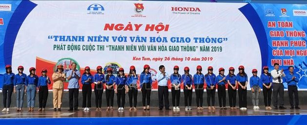 Union der vietnamesischen Jugendlichen startet den Wettbewerb „Jugendliche und Verkehrskultur“