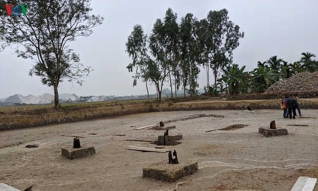 Pfahlfeld aus der Tran-Dynastie in Hai Phong entdeckt